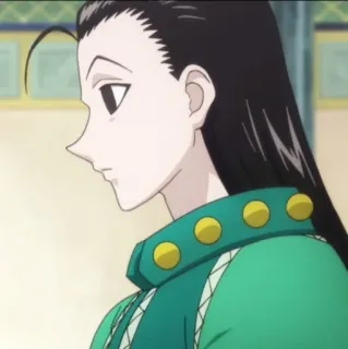 🕷 72aa924c Illumi Zoldyck Hunter x Hunter อนิเมะ, ตัวละคร, อิรุมิ โซลดิ๊ก, Hunter x Hunter telegram sticker