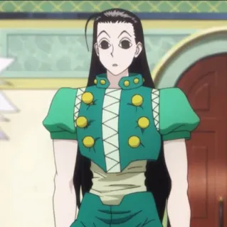 🗝 776a4fd3 Illumi Zoldyck Hunter x Hunter อนิเมะ, มังงะ, Illumi, Hunter x Hunter, Zoldyck, ตัวละคร telegram sticker