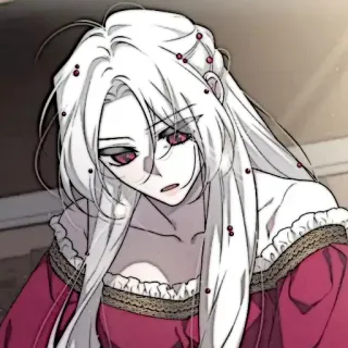 🕊 0a2f0705 动漫, 漫画, 女性, 白发, 女生, 卡通, 角色 telegram sticker