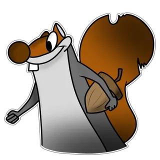 Squirrels telegram stickers