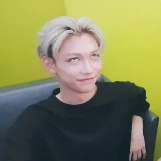 🙄 5aa91285 Felix Felix, Stray Kids, K-Pop, Idol, Sänger telegram sticker