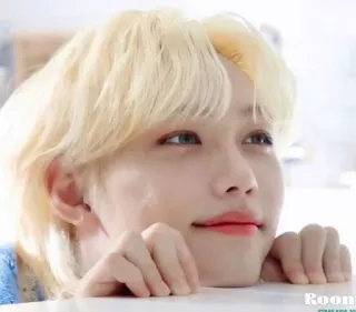 🥰 c1a79453 Felix kpop, idol, porträt, stray kids telegram sticker