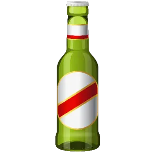 😱 a87ecd25 alcohol, beer, drink, bottle whatsapp sticker