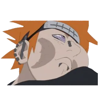 🤬 2861cf5e Pain Naruto 애니메이션, 나루토, 페인, 캐릭터, 닌자 telegram sticker