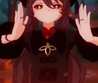 🙏 07ca0894 Hu Tao Genshin Impact anime, character, hu tao, genshin impact telegram sticker