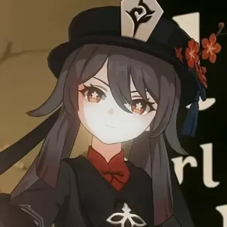 😡 e6ad9911 Hu Tao Genshin Impact anime, video game, character, genshin impact, hu tao telegram sticker