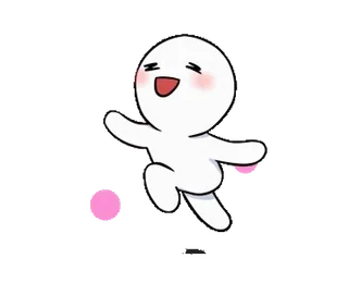 🥰 a0526bb3 Dibujos animados, Feliz, Lindo, Personaje, Ilustración, Arte telegram sticker