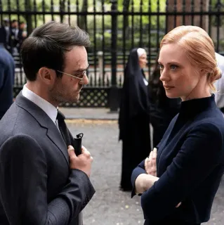 🕶 3faaee8a Daredevil Сорвиголова, Netflix, Сериал, Marvel, Персонаж, Супергерой, Адвокат telegram sticker