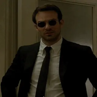 🕶 727513ba Matt Murdock Daredevil мэтт мердок, сорвиголова, марвел, комиксы, адвокат telegram sticker