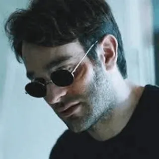 🕶 9de40ad9 мужчина, солнцезащитные очки, портрет, лицо, человек telegram sticker