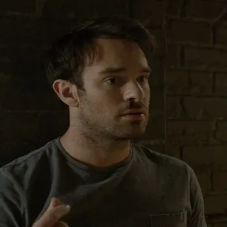 🕶 e70e17a8 Matt Murdock Daredevil мужчина, портрет, актер, сорвиголова, мэтт мердок, чарли кокс telegram sticker