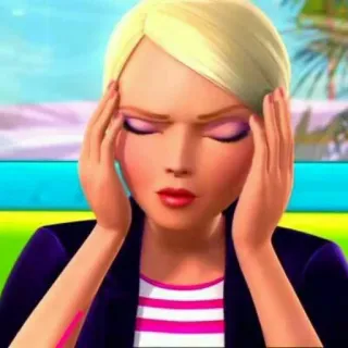 barbie telegram stickers