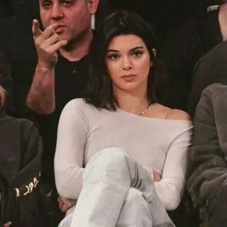 ✨ 551f7ff4 Kendall Jenner celebridade, pessoa, modelo, mulher, retrato whatsapp sticker