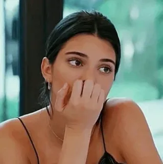 ✨ 6bafcfdd Kendall Jenner pessoa, mulher, modelo, celebridade, retrato whatsapp sticker