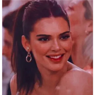 ✨ e71596c5 Kendall Jenner celebridade, mulher, modelo, pessoa, rosto whatsapp sticker