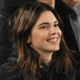 ✨ e8851236 Kendall Jenner celebridade, modelo, mulher, pessoa, retrato whatsapp sticker