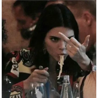 Kendall Jenner [ @imahdiws ] whatsapp stickers