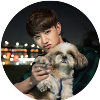 Mark Tuan by @jonafzan whatsapp stickers