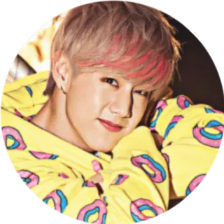 ☺️ de259314 人, 黄色, 粉色, 休闲, 服装 telegram sticker