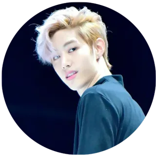 😒 f2140070 肖像, 男人, 人物, 金发, 发型, 耳环 telegram sticker