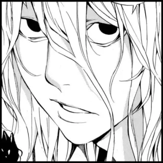 🦋 1afe0672 Near Death Note 动漫, 漫画, 死亡笔记, 角色, 尼亞 telegram sticker