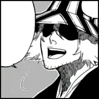 🦋 533896f4 Kisuke Urahara Bleach 动漫, 漫画, 浦原喜助, 死神, 角色, 微笑 telegram sticker