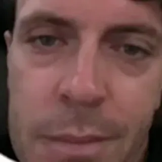 😌 95e16631 pria, wajah, potret, selfie, orang telegram sticker