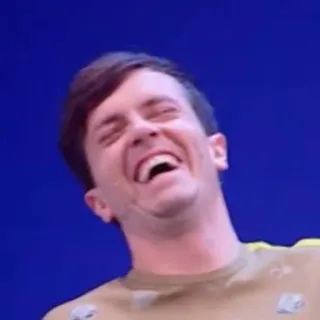 😂 40e0928b orang, pria, tertawa, bahagia, tersenyum, positif telegram sticker