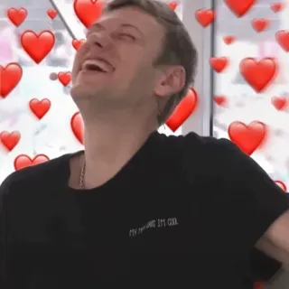 ❤️ 083272fe MY PARENTS THINK I'M COOL cuori, uomo, genitori, cool, t-shirt, amore whatsapp sticker