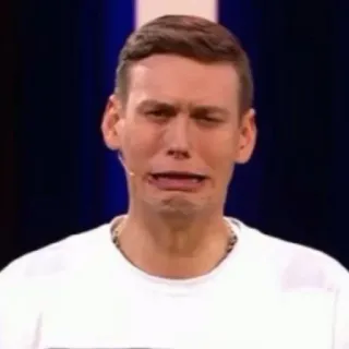 😣 74ca49b5 crying, sad, man, emotion, face telegram sticker