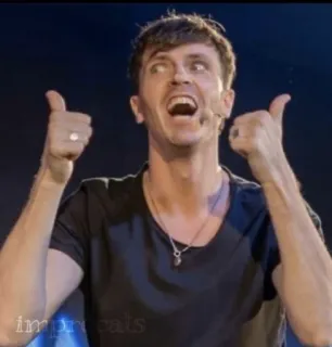 👍 781a7526 man, thumbs up, comedy, person telegram sticker