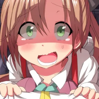 😰 ca1d8b7f anime, cewek, kartun, karakter whatsapp sticker