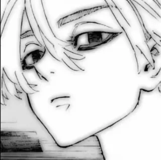 🗝 04b62a8a Anime, Manga, Illustration, Porträt, Charakter telegram sticker