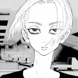 🗝 7f1edcfc Manjiro Sano Tokyo Revengers BOWLING Anime, Manga, Charakter, Tokyo Revengers, Manjiro Sano telegram sticker