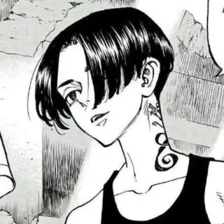 🗝 a0f1454a Manjiro Sano Tokyo Revengers Anime, Manga, Charakter, Tokyo Revengers, Manjiro Sano, Mikey telegram sticker