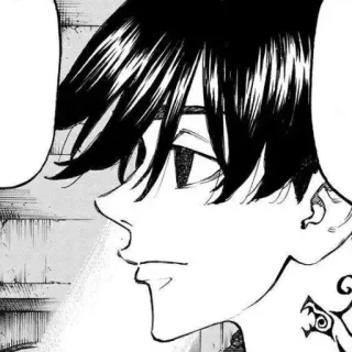 🗝 cb649c14 Manjiro Sano Tokyo Revengers Manjiro Sano, Mikey, Tokyo Revengers, Anime, Manga, Charakter, Tattoo telegram sticker