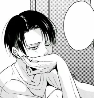 🤫 aed1e69b Levi Ackerman Attack on Titan Levi, L'Attacco dei Giganti, Anime, Manga, Personaggio, Fanart telegram sticker