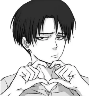🤫 bc2e7033 Levi Ackerman Attack on Titan Anime, Manga, Personaggio, Fanart, Ackerman telegram sticker