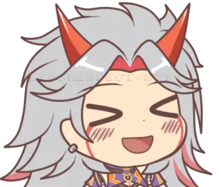 😆 c2a1c140 RESPECT-BIT anime, happy, cartoon telegram sticker