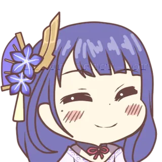 😊 d8cd9d33 anime, chibi, cute, cartoon telegram sticker