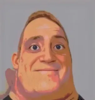 😐 25e035ee Mr. Incredible The Incredibles kreskówka, mem, śmieszne, postać, incredibles, pixar, disney telegram sticker