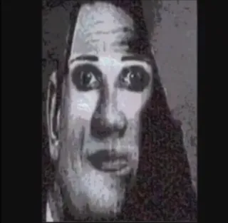 😐 954d73bd mr niesamowity, mem, straszny, ciemny telegram sticker