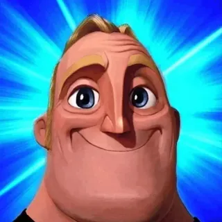 😁 d2fa07f1 Mr. Incredible The Incredibles Mr. Incredible, Disney, Pixar, character, cartoon telegram sticker