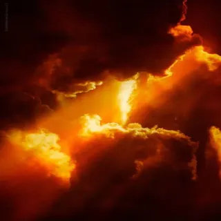 🧡 99eb156a cielo, nuvole, tempesta, meteo, fulmine, natura, scuro, drammatico telegram sticker