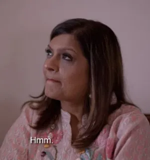 🤔 2cf10116 Hmm. woman, thinking, expression, pondering, doubt telegram sticker