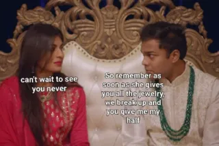 ☺️ 43408bef can't wait to see
you never
So remember as
soon as she gives
you all the jewelry,
we break up and
you give me my
half relationship, marriage, jewelry, breakup, scheme telegram sticker