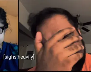 🤦‍♀ 75724cf9 [sighs heavily] sighing, emotional, reaction telegram sticker