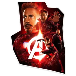 👌 bf51f735 Iron Man, Doctor Strange, Spider-Man Avengers super-herói, Marvel, Vingadores, Homem de Ferro, Doutor Estranho, Homem-Aranha, filme, quadrinhos whatsapp sticker