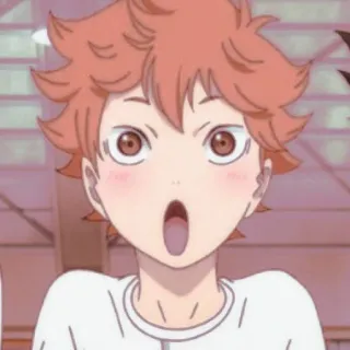 🏐 3e1685a4 Hinata Shoyo Haikyuu!! Anime, Manga, Hinata Shoyo, Haikyuu, Shonen, Pallavolo telegram sticker