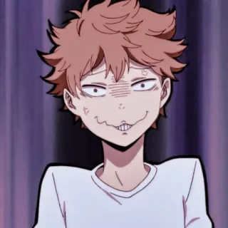 🏐 8304f3e5 Anime, Manga, Cartone animato, Divertente, Espressione, Personaggio telegram sticker